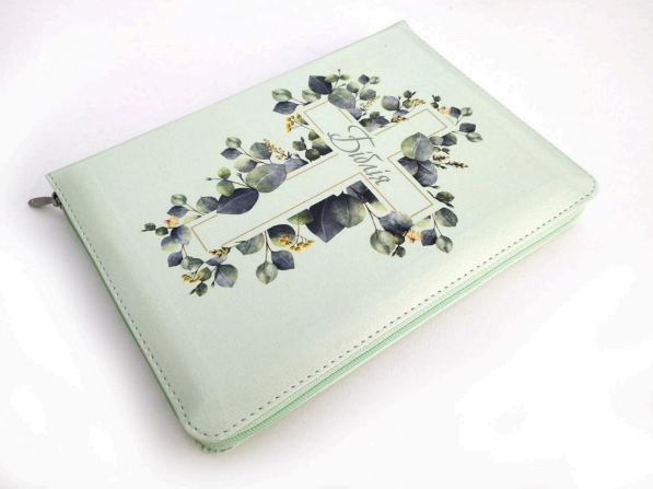 Библия с замком, заменитель кожи, индексы, гибкая обложка, СП Киев - изображение 1