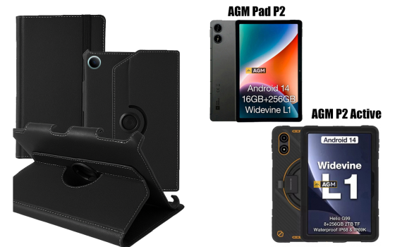Чехол Spinner360 для планшета AGM Pad P2, P2 Active, цвет Klasika Киев