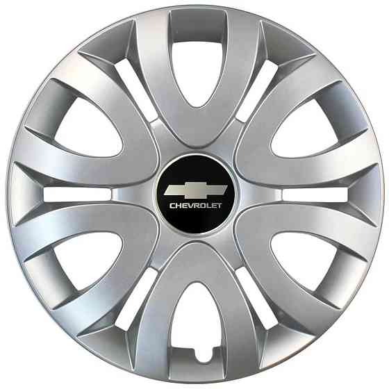 Автомобильные модельные колпаки R15 Chevrolet 330 4шт, SJS, серебряные Киев
