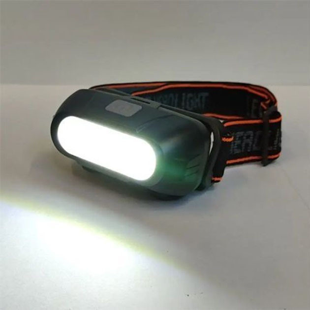 Led ліхтар на голову KX-213-COB, Тактичний налобний ліхтар на акумуляторі, Ліхтарик побутовий налобний FJ-36 Львів - фото 3