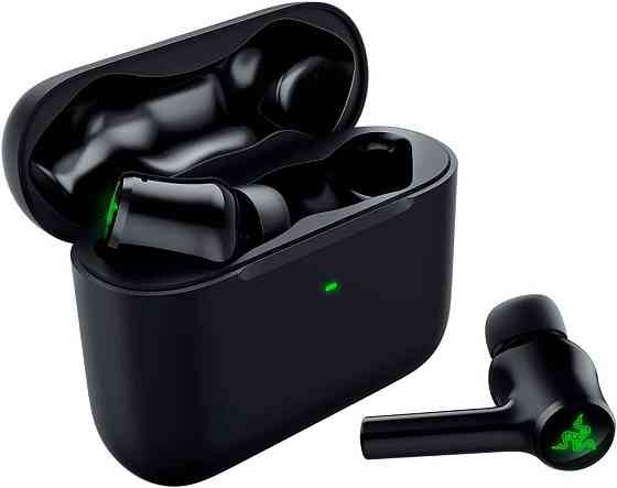 Бездротові навушники Razer Hammerhead True Wireless, з ANC, RGB-підсвіткою, Bluetooth, чорні, RZ12-0 Київ