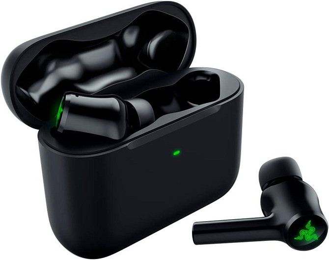 Бездротові навушники Razer Hammerhead True Wireless, з ANC, RGB-підсвіткою, Bluetooth, чорні, RZ12-0 Київ - фото 1