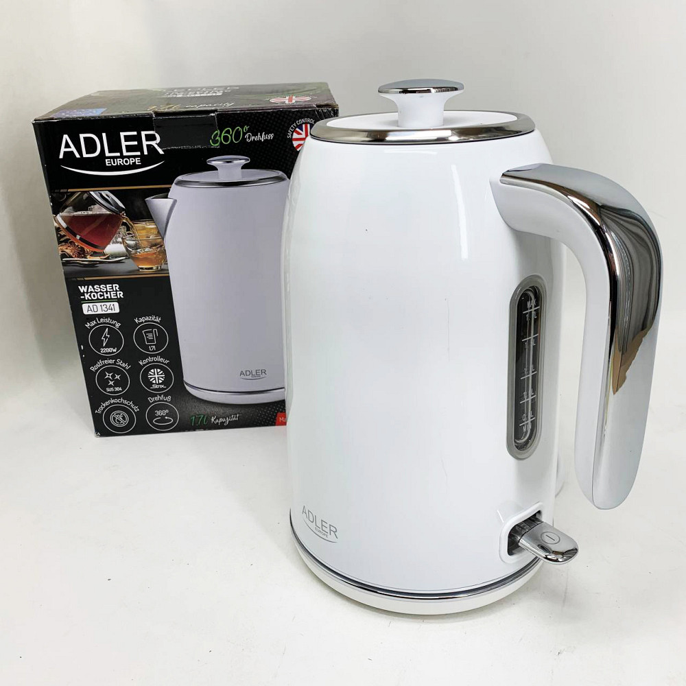 Электрический чайник для дома на кухню Adler AD 1341 0.8л 1850Вт, Надежный электрический чайник HR-83 Львов - изображение 12