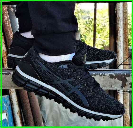 Кросівки Asics GEL Чорні Чоловічі Асікс Гель (розміри: 41,42,43,44,45,46) Відео Огляд Дніпро