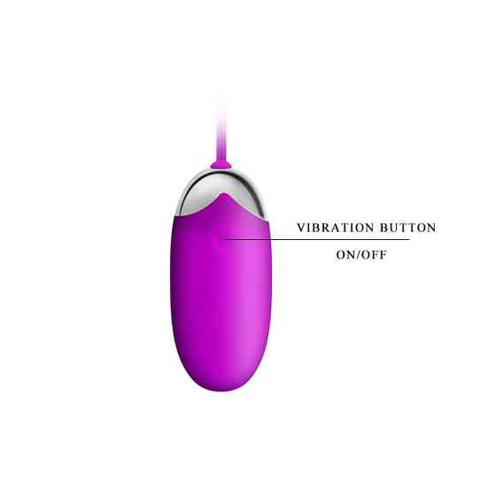 Віброяйце - Pretty Love Abner Vibrating Egg Purple (App) Sex Aura Київ