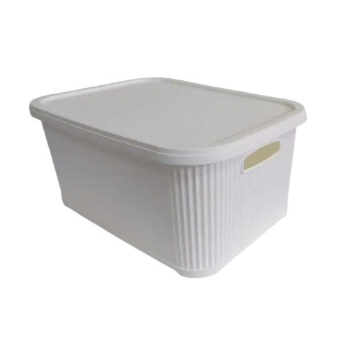 Кошик 6л з кришкою білий Nostalgia ELIF Житомир - изображение 1