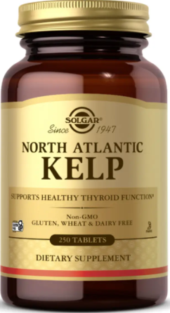 Келп (Ламинария Kelp) Solgar Kelp 200mcg North Atlantic 250 таб Киев