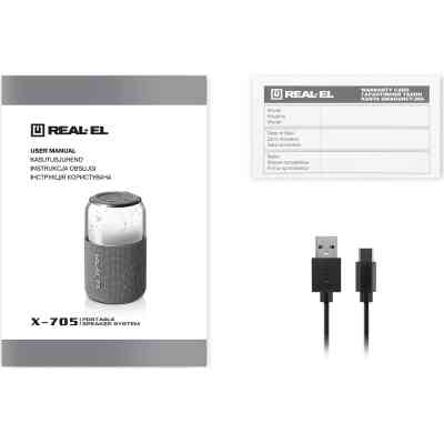Акустическая система REAL-EL X-705 Black (EL121600024) Винница