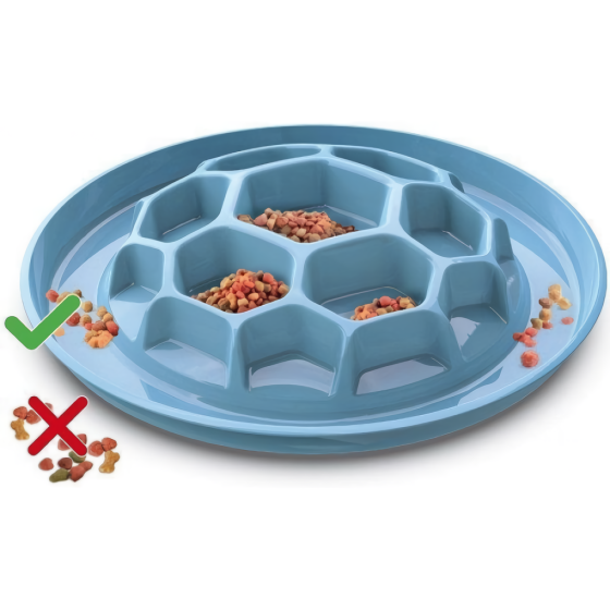 Інтерактивна миска Honey для собак та котів, розмір 32 x 32 x 6 см Вінниця