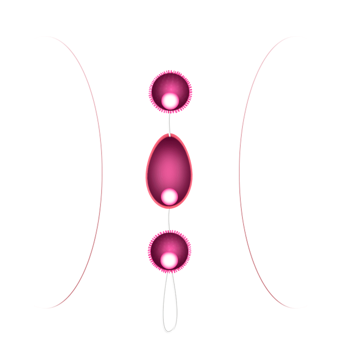 Кульки "Sexual Balls" BI-014036-4 Sex Aura Київ - фото 6