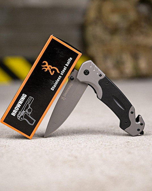 Ніж викидний Browning black ПП7827 Одеса - фото 4