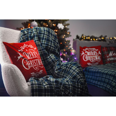 Плед Ardesto Sherpa 160х200см, 100% поліестер, клітинка, зелений (ART0202SH) Вінниця - фото 7