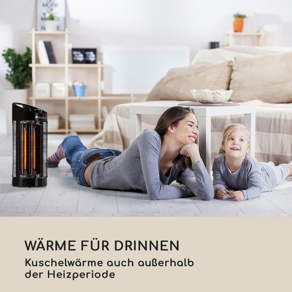 Нагрівач Heat Guru 360 1200/600 Вт 2 режими нагрівання IPX4 коливання 56 см (Німеччина, читати опис) Рівне - фото 5