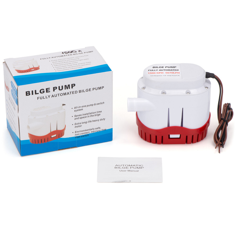 Помпа трюмна 1500GPH Київ - фото 2