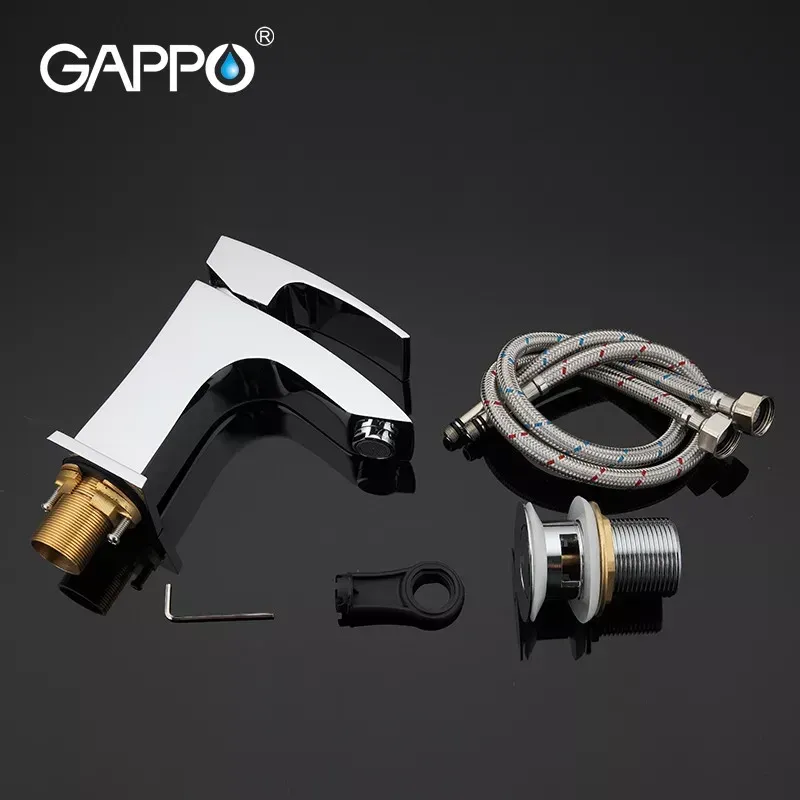 Змішувач для умивальника GAPPO G1007 хром Київ - фото 3