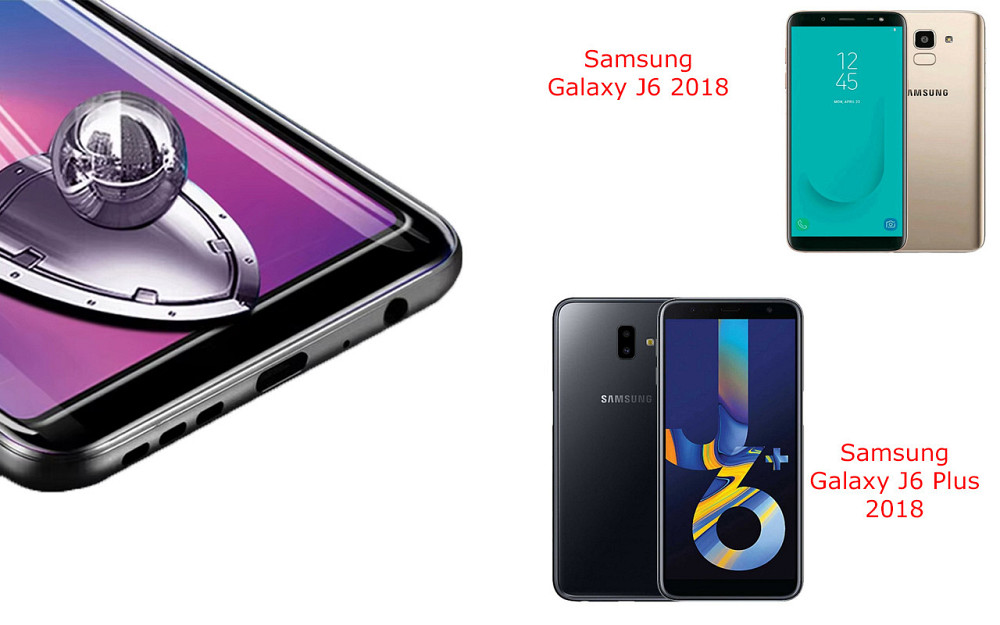 Захисне скло DefenzoGlass для Samsung Galaxy J6 2018, Galaxy J6 Plus 2018 – подвійна міцність Київ - фото 1