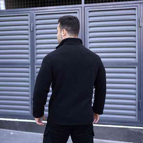 Толстовка флісова Pobedov Voin з липучками Чорний XL BLto2 541XLba Київ