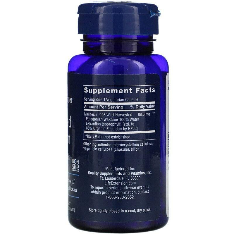 Фукоидан Life Extension Optimized Fucoidan 60 капс Киев - изображение 2