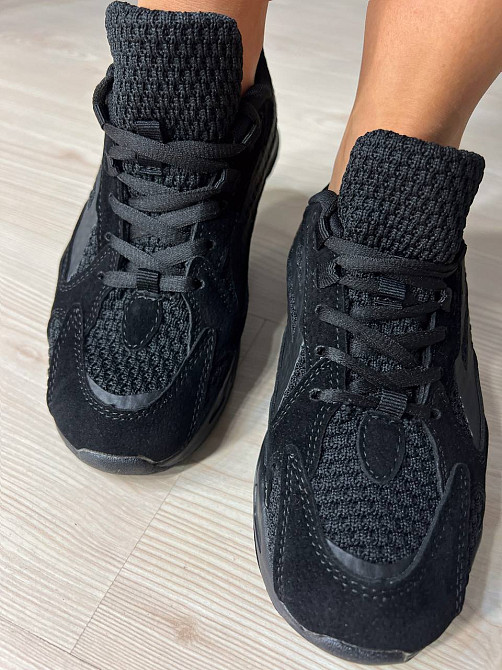 Кросівки жіночі Navigator 6034-5 комбіновані сітка з екошкірою чорні, 37, 23,5 см Київ - фото 8