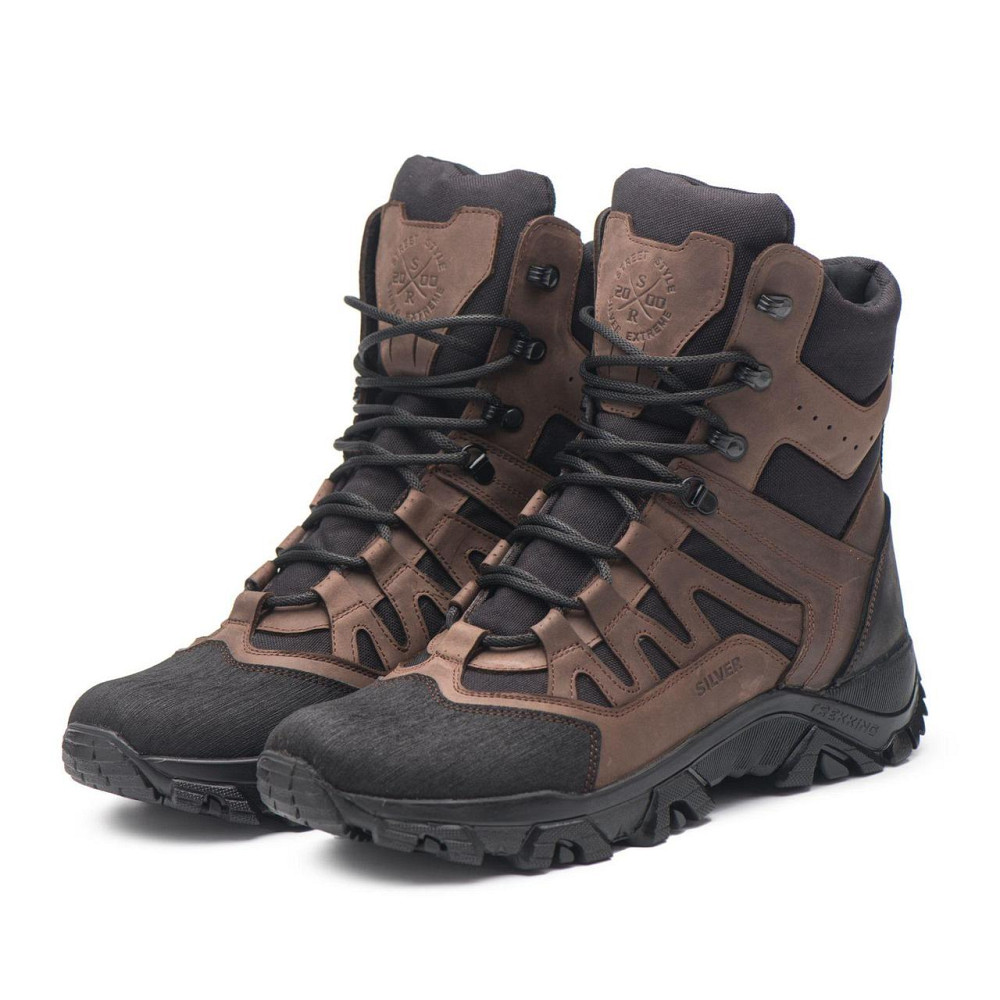 Тактичні берці зимові Т3-305 теплі коричневі водонепроникні армійські взуття ЗСУ поліція ДСНС 46 (30,5) Харків - фото 2