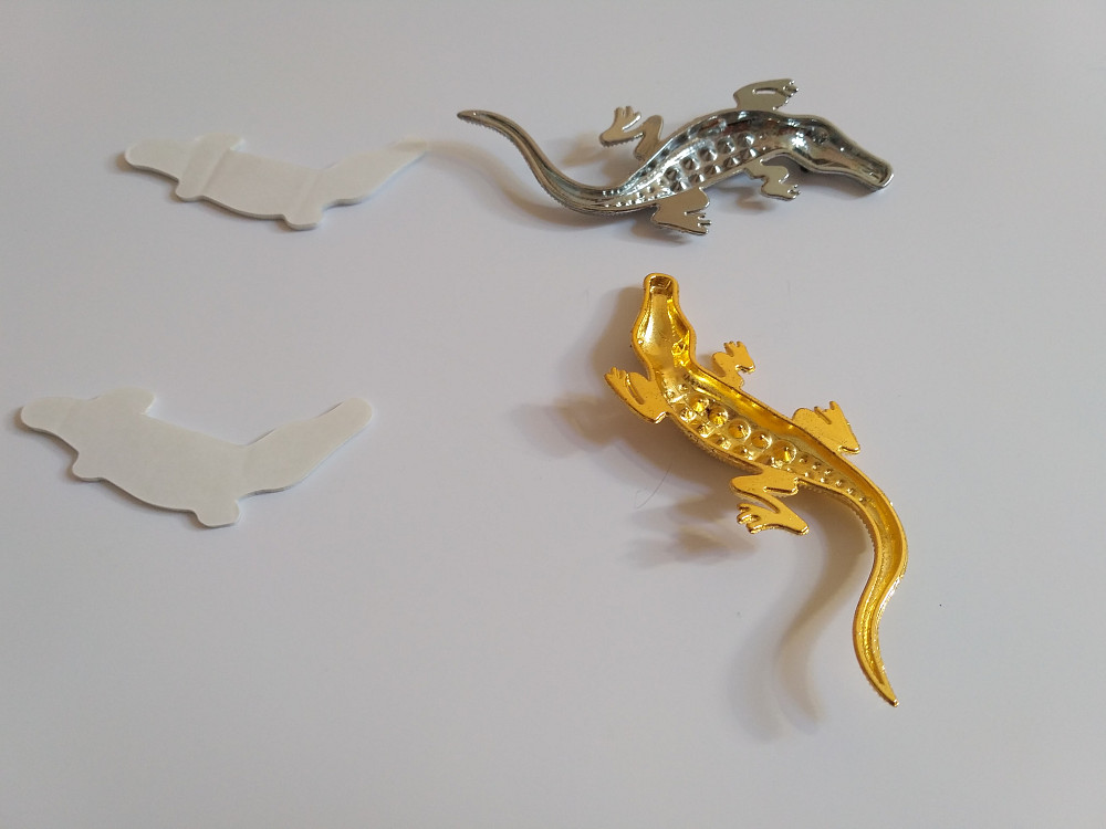 Наклейка металлическая Крокодил Киев - изображение 3