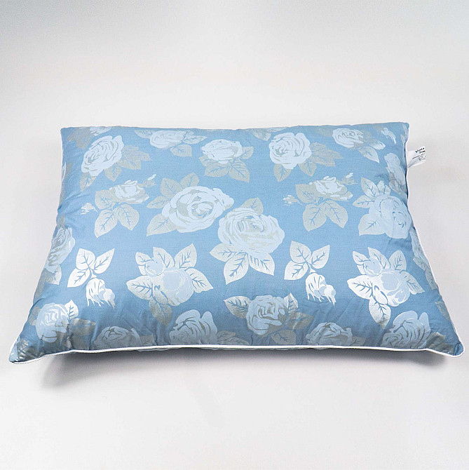 Подушка из искусственного лебяжьего пуха YouStar - упругая 40x60 см (Голубой) Сумы - изображение 2