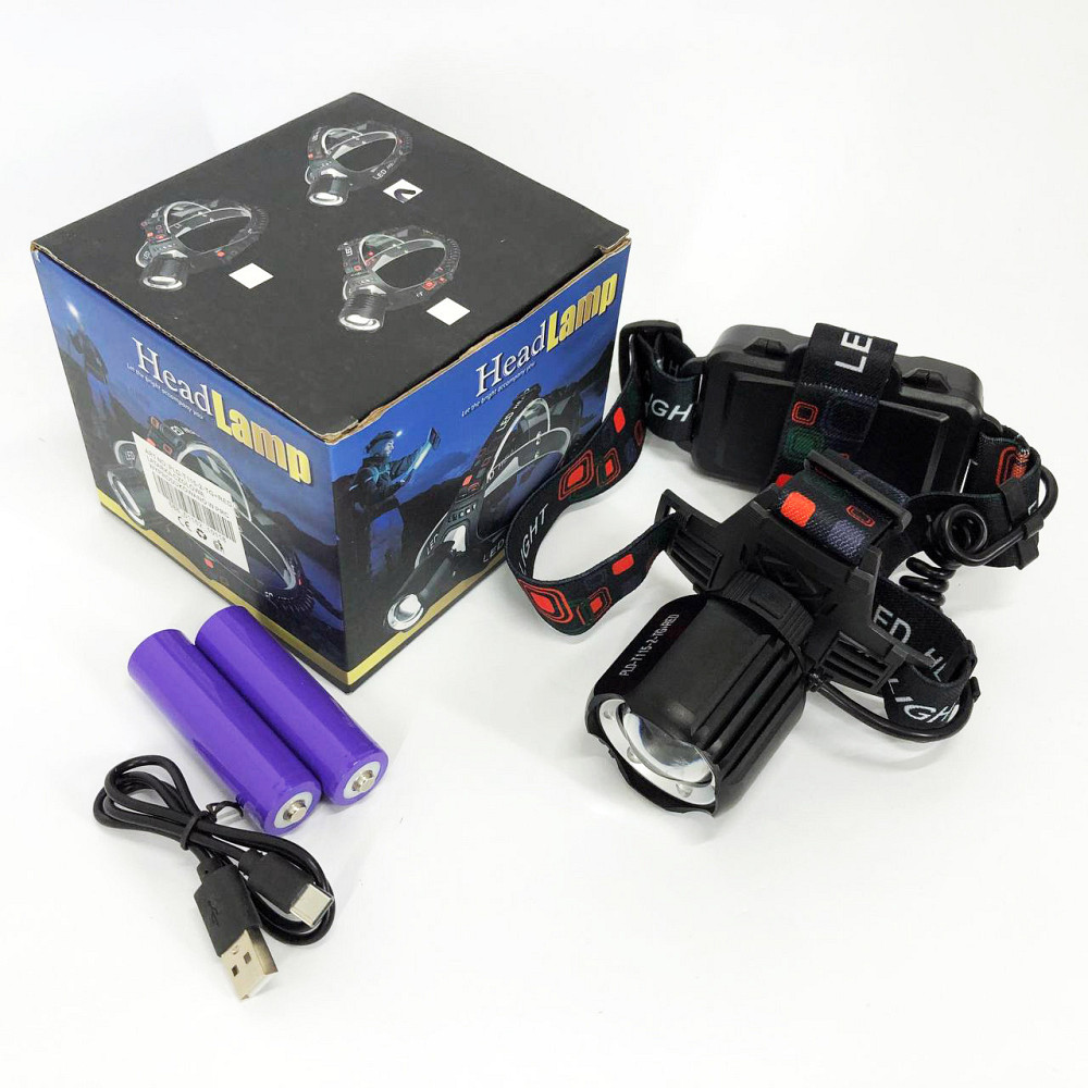 Фонарь на голову для бега, Налобный фонарь для сто, налобный рыбалки Police Фонарик на лоб WN-97 Киев - изображение 10