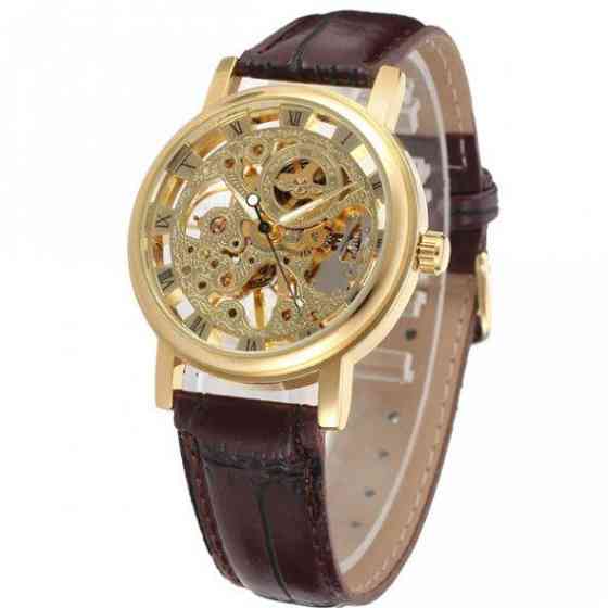 Классические женские часы Winner Gold Brown Винница