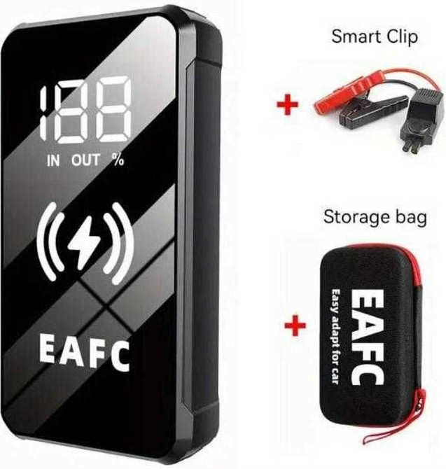 Пусковий пристрій для авто, бустер, павербанк 