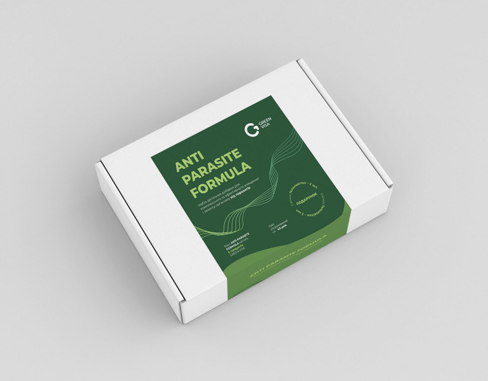 Бокс ANTI PARASITE FORMULA / КОМПЛЕКСНИЙ ПІДХІД ДО ЗАХИСТУ ОРГАНІЗМУ ВІД ПАРАЗИТІВ /ТМ Грін Віза Киев - изображение 1