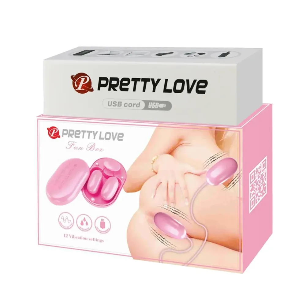 Виброяйцо PRETTY LOVE - Fun Box Pink, BI-300054 Sex Aura Киев - изображение 10