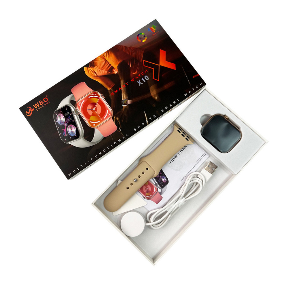 Смарт-годинник W&O X10 46mm. 240 mAh. Amoled+IP67 Gold Киев - изображение 8