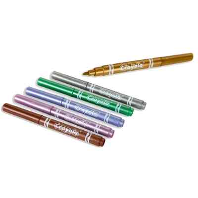 Фломастери Crayola Metallic, 6 шт (58-8828) Вінниця