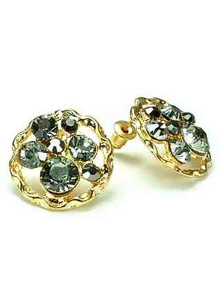Серьги гвоздики СГ1550-4-17-4 Киев