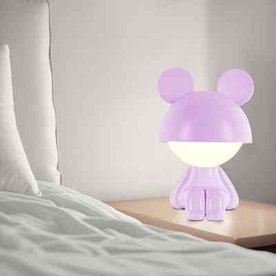 Нічник Kite Світильник LED з акумулятором Cute Mouse, фіолетовий (K25-316-2-5) Вінниця