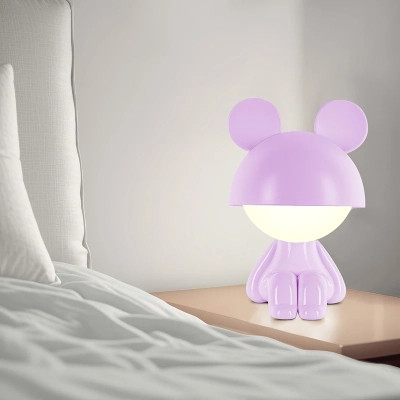 Ночник Kite Светильник LED с аккумулятором Cute Mouse, фиолетовый (K25-316-2-5) Винница - изображение 5