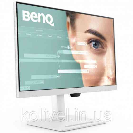 TFT 27" BenQ GW2790QT, IPS, QHD, 75 Гц, HDMI, DP, USB-C, HAS, колонки, білий (GW2790QT) Київ