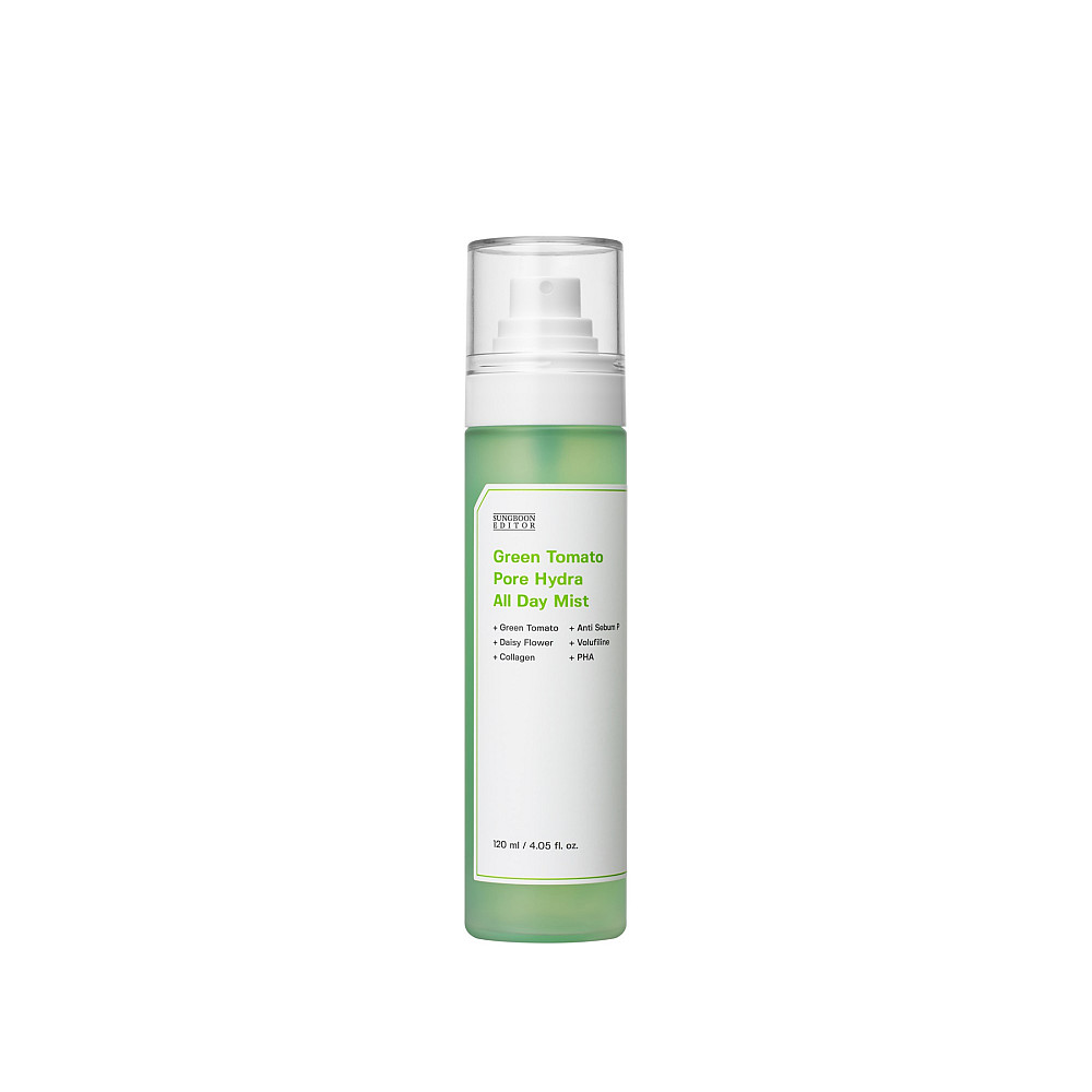 Міст зволожувальний для обличчя Green Tomato Pore Hydra All Day Mist Sungboon Editor 120 мл Київ - фото 1