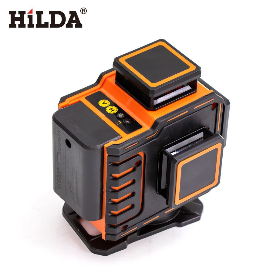 4D лазерний рівень лазерний нівелір рівень лазерний 16-лінійний лазерний рівень самовирівнюється 360 градусів горизонтальний Київ - фото 2