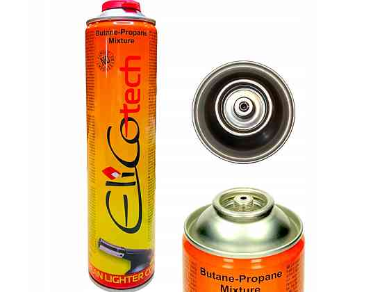 Газовий картридж різьбовий ElicoTech 330 гр 600 мл 777673 Код: 013600 Рівне