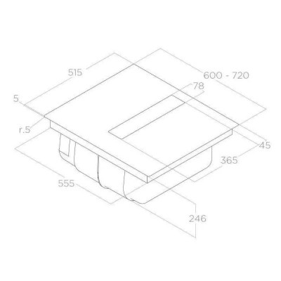 Варочная поверхность Elica NIKOLATESLA FIT RAW BR/A/72 Винница - изображение 7