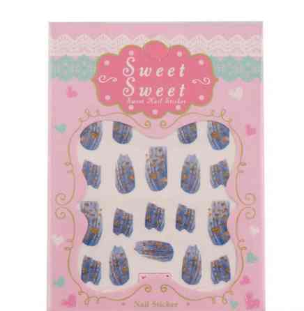 Наклейка на нігті "Пір'ячко" Київ