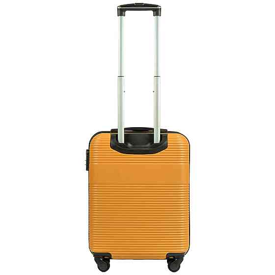 Валіза пластикова WINGS 5398 мікро 52 см жовта Київ