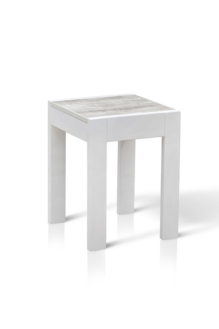 Табурет Слайдер, білий/урбан Киев - изображение 1