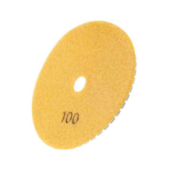 Окружность алмазная шлифовальная, гибкая на липучке 125 мм P100. INTERTOOL BT-0927 Киев