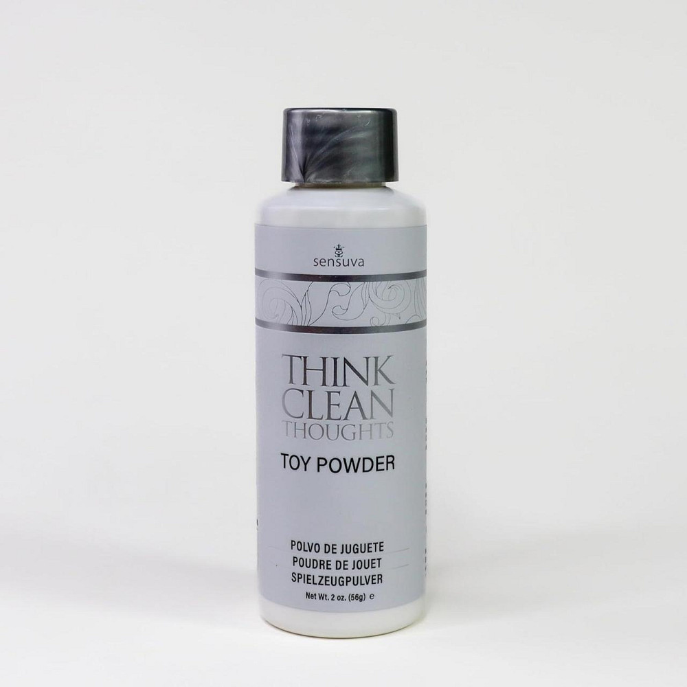 Пудра для ухода за игрушками Sensuva Think Clean Thoughts Toy Powder (56 г) Sex Aura Киев - изображение 1