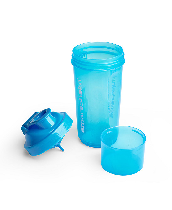 Шейкер спортивний SmartShake Slim 500ml Neon Blue Кам'янське - фото 3