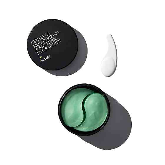Успокаивающие патчи с центеллой Сentella Moisturizing & Soothing Eye Patches Hillary 60 шт 90 г Винница