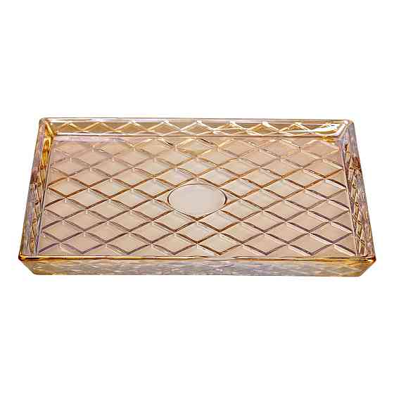 Блюдо для закусок скляне 24,5*20,5*2 см прямокутне HP-YH-53 Коломия