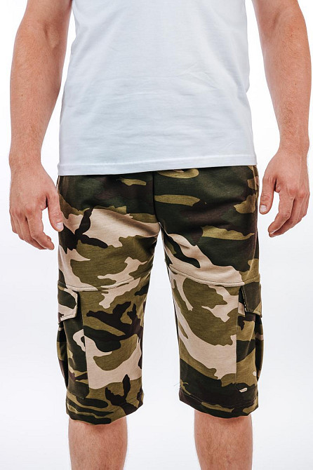 Бриджі чоловічі, хакі, топ Крохатушка одяг Київ - фото 3